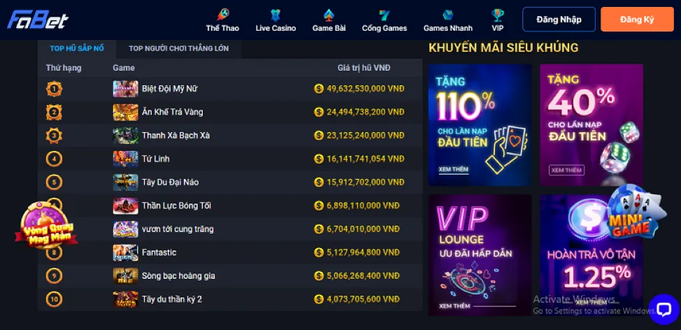 Tổng quan về nền tảng casino trực tuyến 2233win